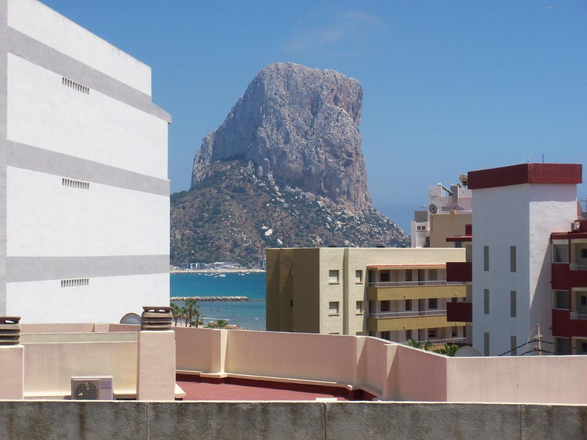 Ferienwohnung Atico Centrico, 50M De La Playa, Vista Al Mar, Wifi Fibra, Gran Terraza Calp Exterior foto