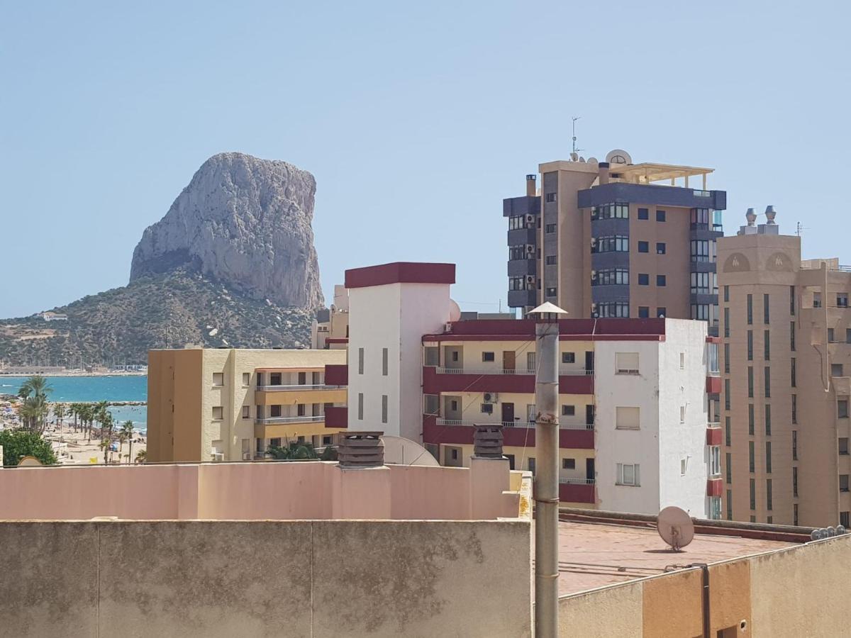 Ferienwohnung Atico Centrico, 50M De La Playa, Vista Al Mar, Wifi Fibra, Gran Terraza Calp Exterior foto