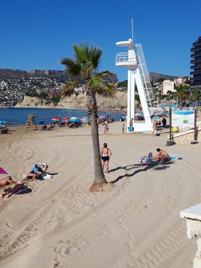 Ferienwohnung Atico Centrico, 50M De La Playa, Vista Al Mar, Wifi Fibra, Gran Terraza Calp Exterior foto