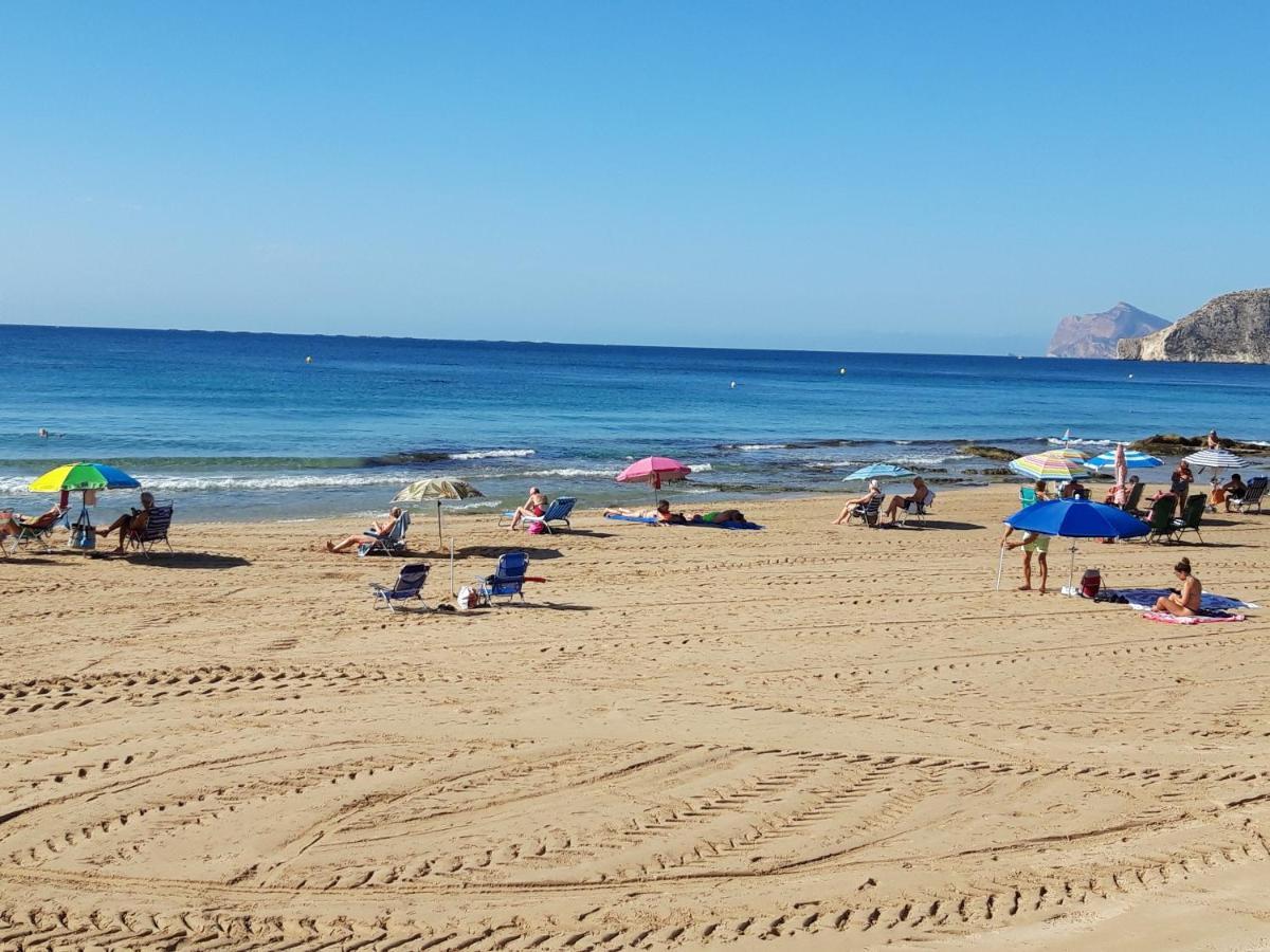 Ferienwohnung Atico Centrico, 50M De La Playa, Vista Al Mar, Wifi Fibra, Gran Terraza Calp Exterior foto