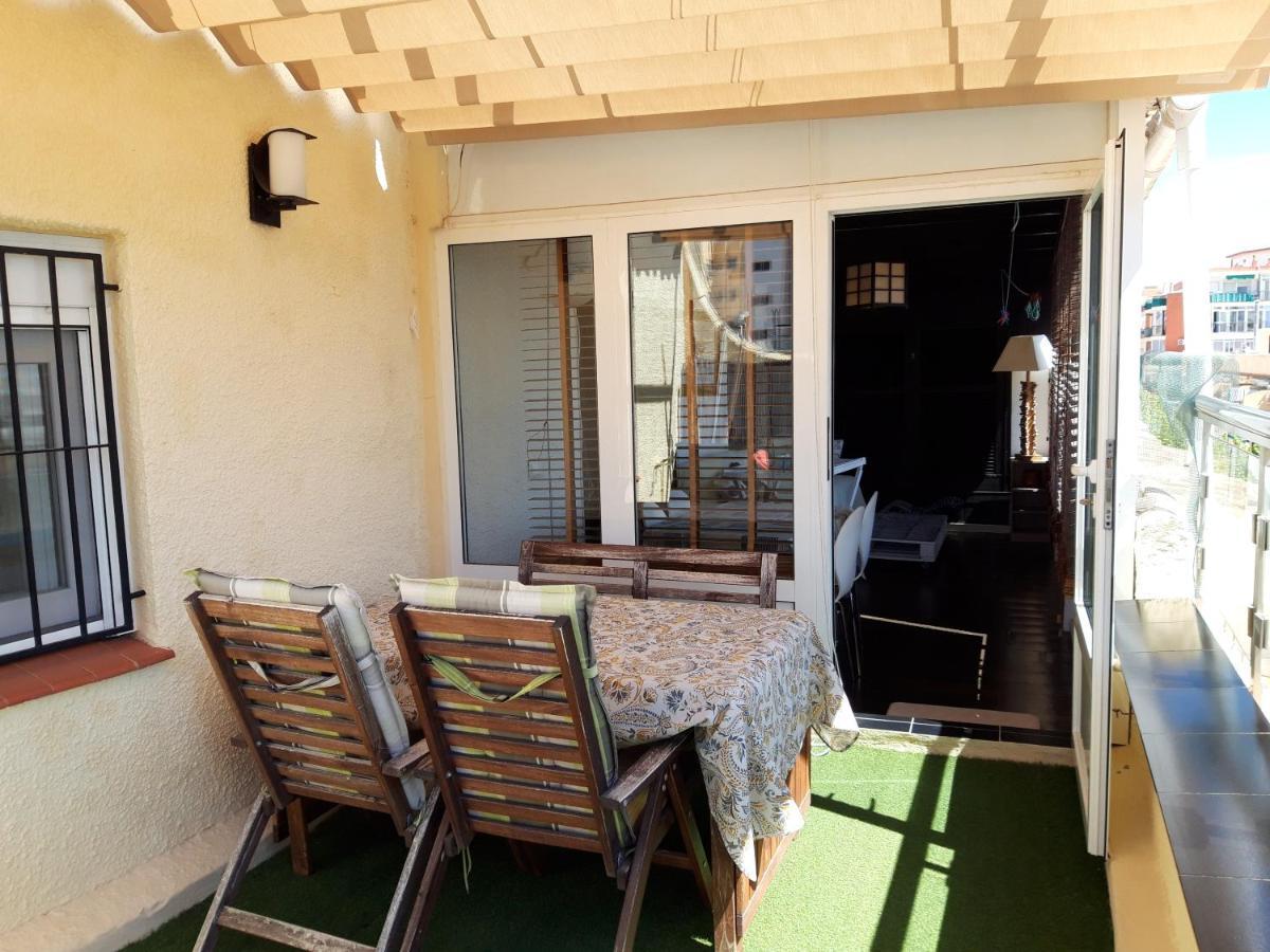 Ferienwohnung Atico Centrico, 50M De La Playa, Vista Al Mar, Wifi Fibra, Gran Terraza Calp Exterior foto