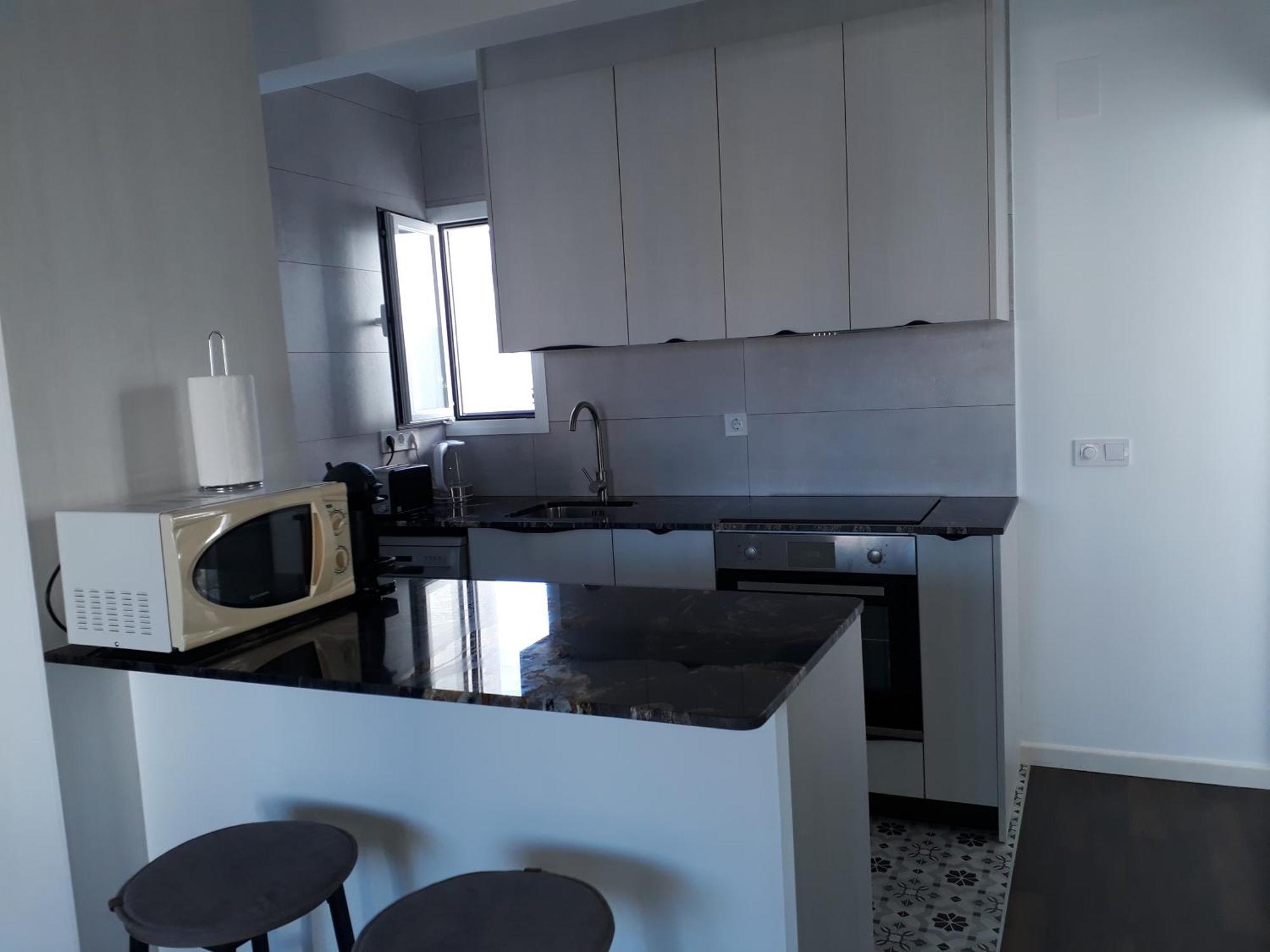 Ferienwohnung Atico Centrico, 50M De La Playa, Vista Al Mar, Wifi Fibra, Gran Terraza Calp Exterior foto