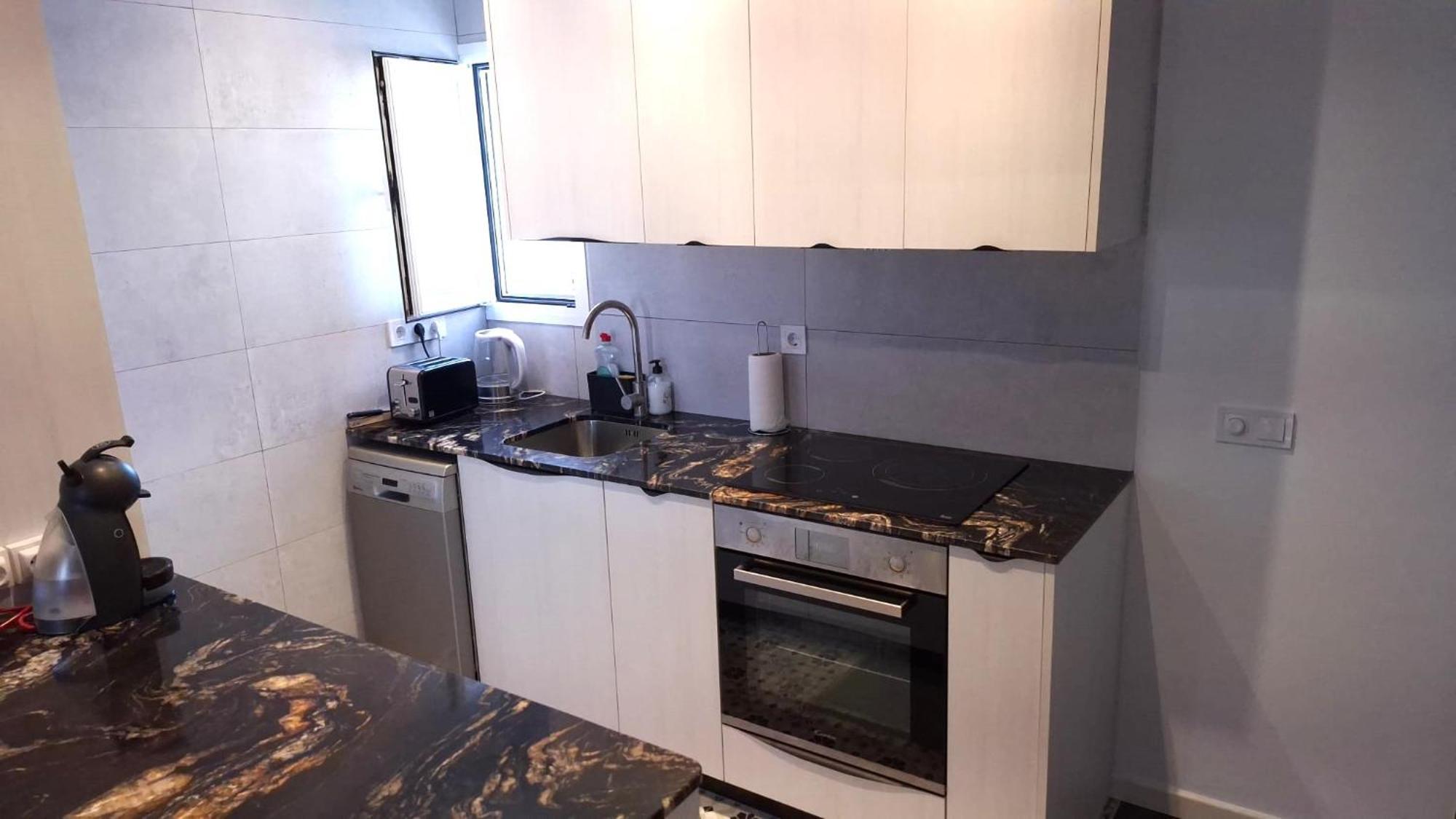 Ferienwohnung Atico Centrico, 50M De La Playa, Vista Al Mar, Wifi Fibra, Gran Terraza Calp Exterior foto